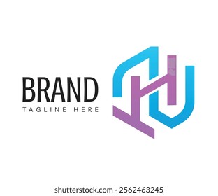 Hexagon logo icon design template elements. Usable for Branding, Business and Technology Logos.
