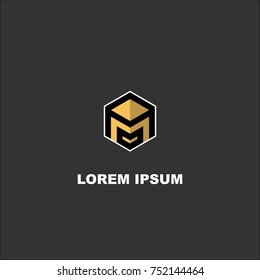 hexagon logo for initial M companies