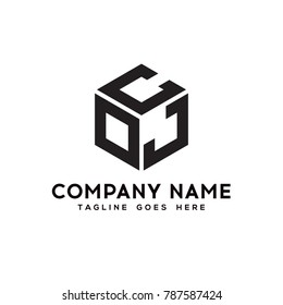 Hexagon Logo Letter Concept. vector template