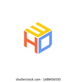Hexagon logo with the letters WHD