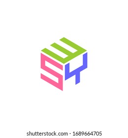 Hexagon logo with the letters WSY