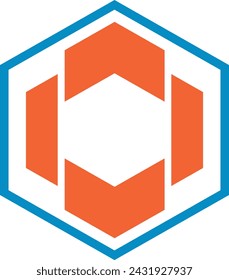 Hexagon logo for personal and commercial use 