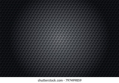 hexagon metalic texture