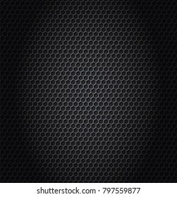 hexagon metalic texture