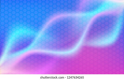 Hexagon modern 3D vector background. Geometric elements for your design, digital technology modern background.