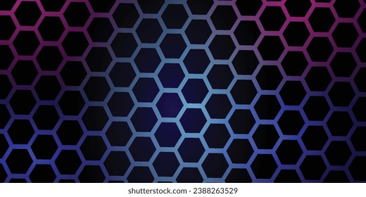 resumen moderno hexágono Hexágonos emboscados, fondo blanco de abeja, luz y sombra, abstracto vectorial 