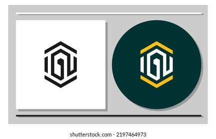 Hexagon outline logo design. There are no fonts or abbreviations in the logo