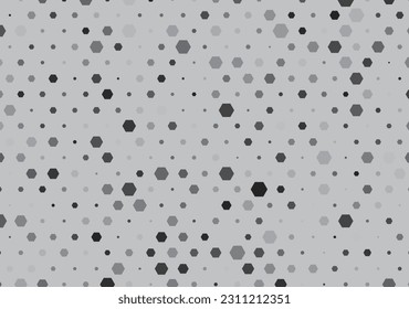 hexagon particle science atom technology science theme background for advertisement website template website template,cover landingpage label design vector.