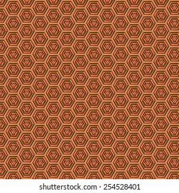 Hexagon pastel background