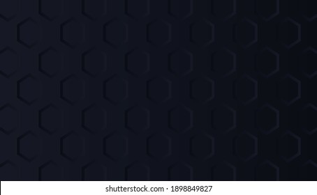 Hexagon pattern, abstract backdrop, geomatic pattern, vector illustration design, dark color