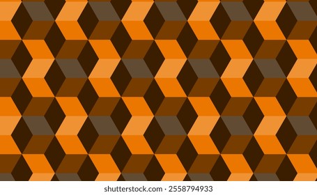 Hexagon pattern background design, suitable for gift wrapping, floor ceramic patterns, wall decorations, social media needs, banners