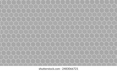 Hexagon pattern background, Honeycomb geometric pattern, Geometric pattern background, Vector background