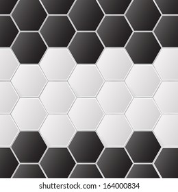 Hexagon pattern design wrap background  Eps 10 vector illustration 