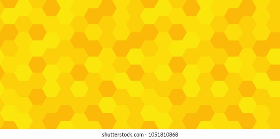 hexagon pattern. Seamless background. Abstract honeycomb background in grey color. Vector illustration. A good choice for the background display, website, flyers, brochures and presentations