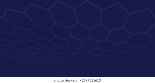 hexagon pattern. Seamless background. Abstract honeycomb background in grey color. Vector illustration