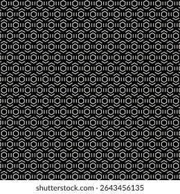 hexagon pattern. Seamless background. Abstract honeycomb pattern background. Vector illustration