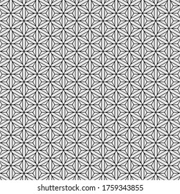 hexagon pattern seamless black and white