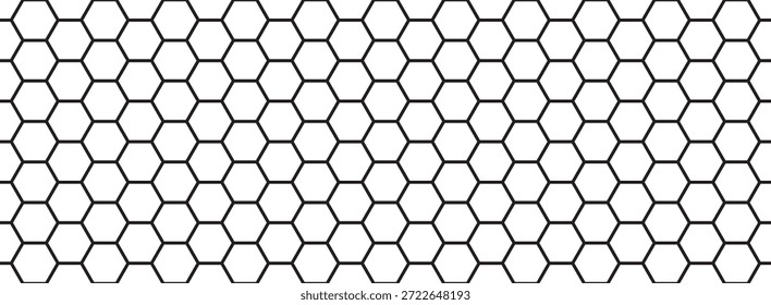 padrão hexágono. Fundo de malha sem costura. Fundo de favo de mel abstrato. Padrão de grade de ilustração vetorial para esporte