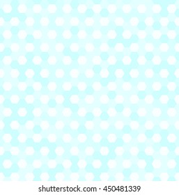Hexagon pattern. Vector seamless background
