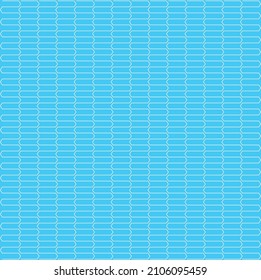 Color blanco del patrón hexagonal sobre fondo azul para textura o fondo.