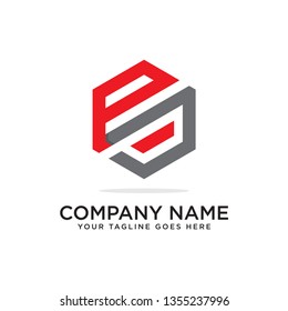 hexagon PJ initial logo, modern vector for business and finance logo,clean and clever design