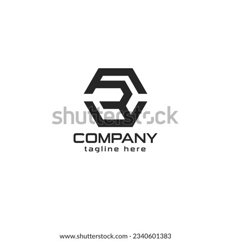 Hexagon R logo.
Initial letters looping linked hexagon monogram logo A B C D E F G H I J K L M N O P Q R S T U V W X Y Z