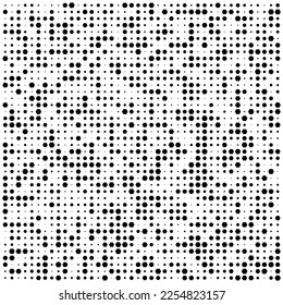 Hexagon random pattern background. Vector illustration.