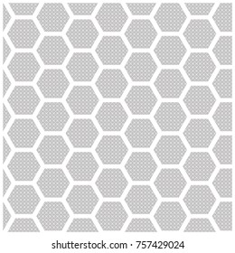 Hexagon seamless patter. Abstract background.