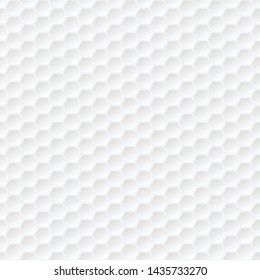 Hexagon Seamless Pattern Golf Ball Texture Stock Vector (Royalty Free ...