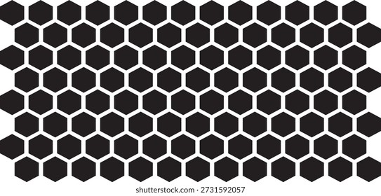 Patrón sin fisuras de hexágono. Fondo geométrico con forma de panal. Ornamento abstracto de rejilla naranja.