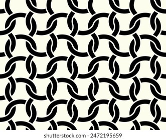 Hexagon Seamless patterns. Geometric line art repeating pattern, artistic Geometrical background vector.