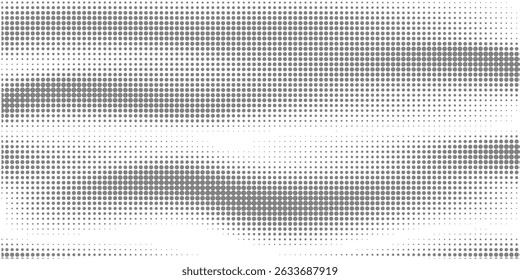 Hexagon Shapes Vector Abstract Geometric Technology Retrowave Sci-Fi Texture Isolated on Light Background. Halftone Hex Retro Simple Pattern. Minimal 80s Style Dynamic Tech Wallpaper