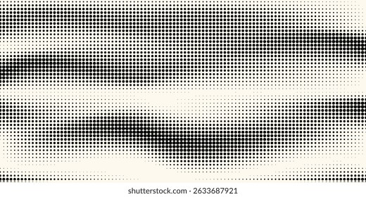 Hexagon Shapes Vector Abstract Geometric Technology Retrowave Sci-Fi Texture Isolated on Light Background. Halftone Hex Retro Simple Pattern. Minimal 80s Style Dynamic Tech Wallpaper