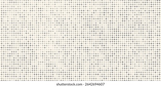 Hexagon Shapes Vector Abstract Geometric Technology Retrowave Sci-Fi Texture Isolated on Light Background. Halftone Hex Retro Simple Pattern. Minimal 80s Style Dynamic Tech Wallpaper