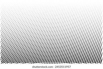 Hexagon Shapes Vector halftone background