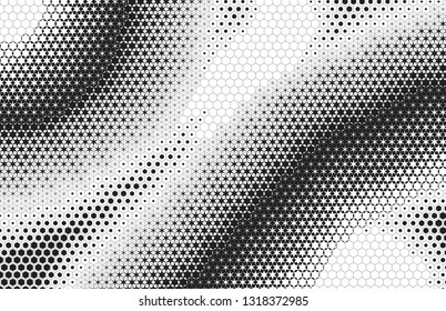 Hexagon Star Transition Pattern