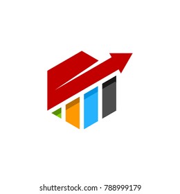 hexagon statistic financial logo