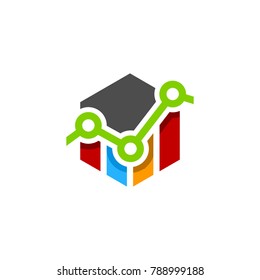 hexagon statistic financial logo