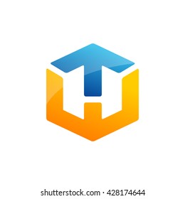 Hexagon Symbol. Creative Design. Letter H