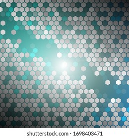 Hexagon technology background, use for template and background your product