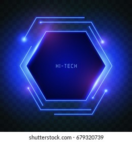 Hexagon Technology border design