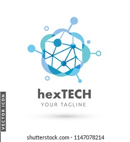 Logotipo/icono de la tecnología Hexagon
