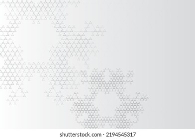 Hexagon And Triangle Grid Conection Comunication Theme Background Can Be Use For Commercial Banner Food And Beverage Label Technology Product Presentation Package Design Vector Eps.