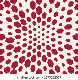 hexagon trippy seamless pattern, minimal geometric background print texture