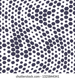 hexagon trippy seamless pattern, minimal geometric background print texture