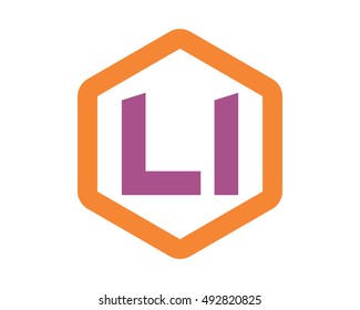 hexagon typography typeset typeface alphabet font image vector icon