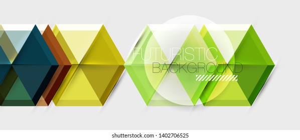 Hexagon-Vektorgrafik-Geschäftspräsentation oder Broschüre, moderne Technik, Vektorgrafik