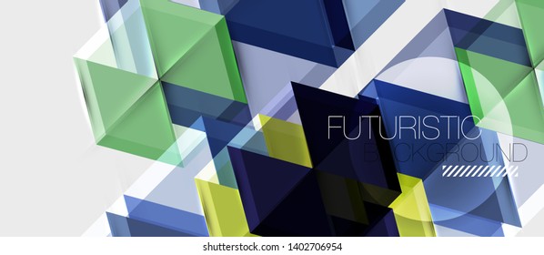 Presentación de negocios de vectores de hexagón o plantilla de folletos, diseño moderno de tecnología, ilustración de vectores