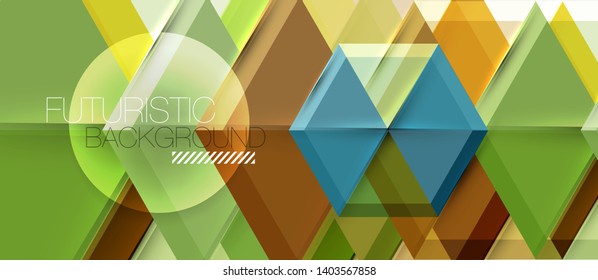 Presentación de negocios de vectores de hexagón o plantilla de folletos, diseño moderno de tecnología, ilustración de vectores