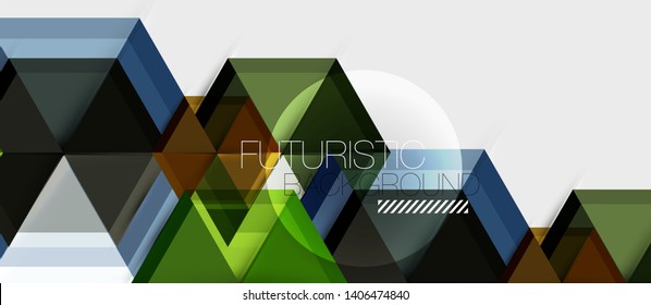 Presentación de negocios de vectores de hexagón o plantilla de folletos, diseño moderno de tecnología, ilustración de vectores